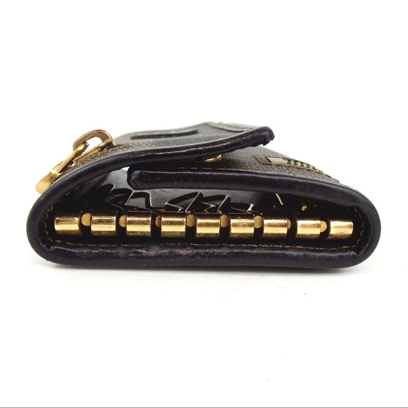 Authentic Fendi Brown and Black Key Holder - Picture 4 of 15